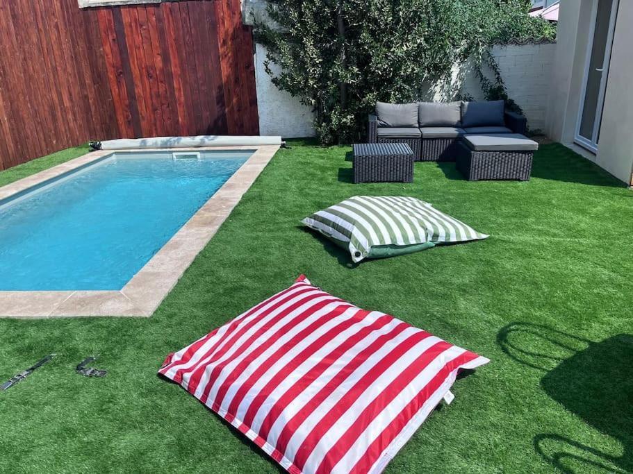 Maison Climatisee, Piscine, A 5 Minutes Des Grands Buffets Narbonne Exterior foto
